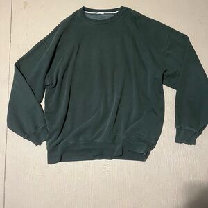 Women’s Forest Green Crewneck